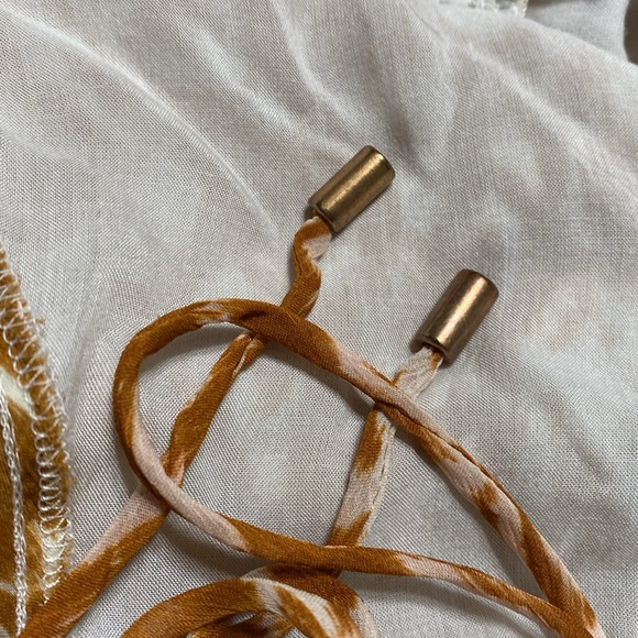 Anthropologie Odessa V-Neck Ruffle Dress - Picture 6 of 13